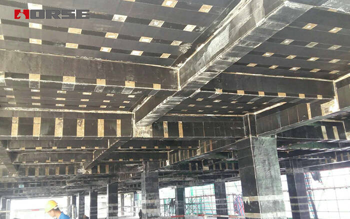 Модернизация здания Wanda Plaza во Внутренней Монголии с использованием углепластика Модернизация здания Wanda Plaza во Внутренней Монголии с использованием углепластика
