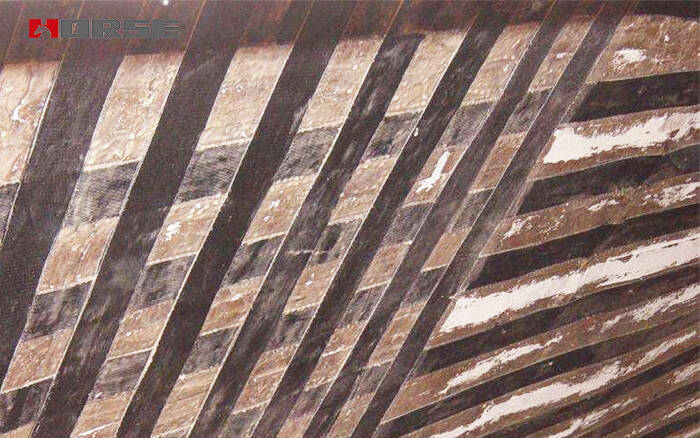 укрепление плиты полимерной пленкой, армированной волокном