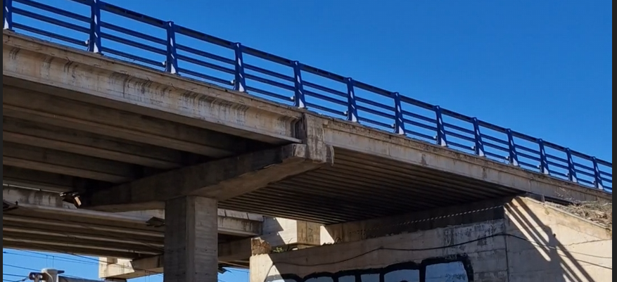 Усиление многобалочного моста из предварительно напряжённого бетона