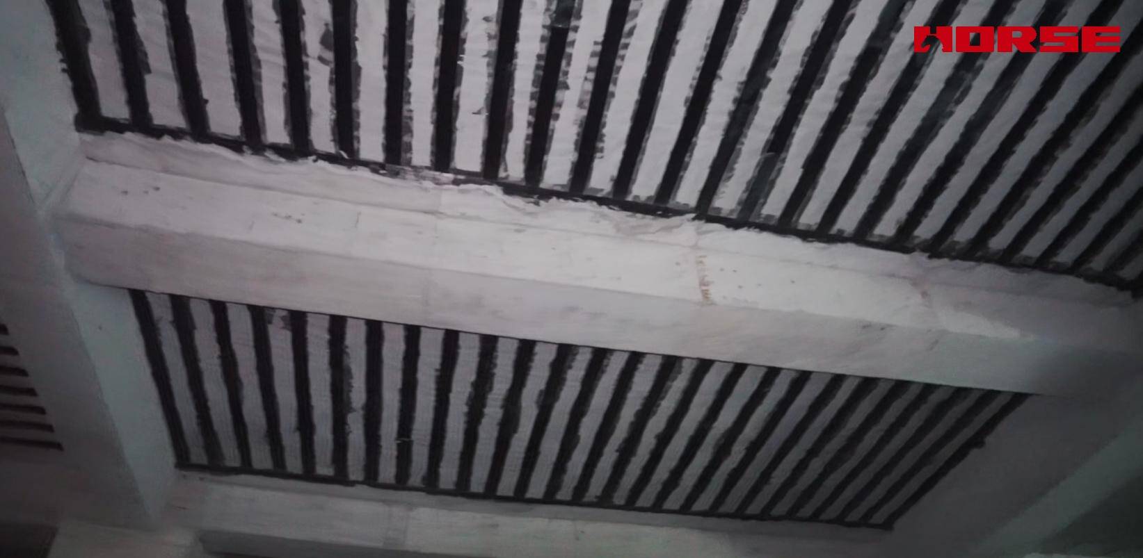 Усиление бетонного круизного центра углеродным волокном Усиление бетонного круизного центра углеродным волокном