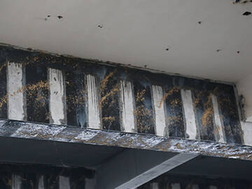 Балки из листового бетона, армированного углеродным волокном (CFRP)