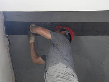 Модернизация плит – полимер, армированный углеродным волокном