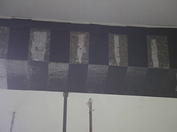 Сейсмоукрепляющие бетонные балки – обмотка углеродным волокном