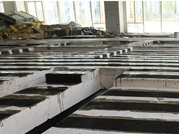 Укрепление проемов с использованием полимерных систем, армированных углеродным волокном