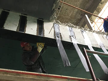 Укрепление CFRP-Научный парк «Новый город Нанкина»