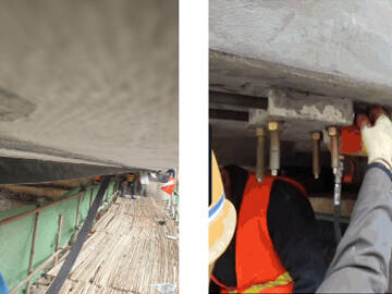 Непрерывное армирование коробчатой балки – предварительно напряженный ламинат из углепластика