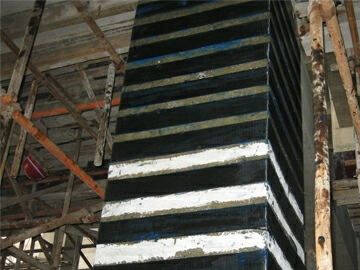 Модернизация колонн, балок, плит с использованием армированных волокном полимерных материалов (FRP)