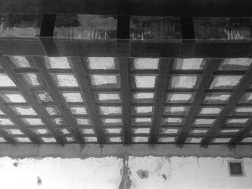 Армирование бетонной плиты углеродным волокном