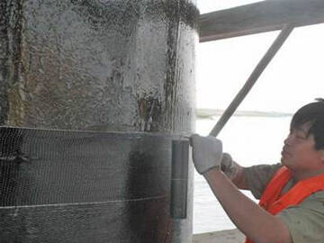 Углеродное волокно для усиления колонн