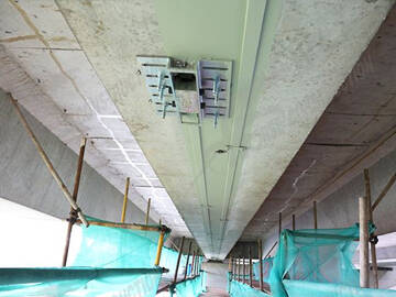 Техническое обслуживание и укрепление моста Янчи