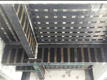 Ткань из углеродного волокна для укрепления спортивного центра в Урумчи