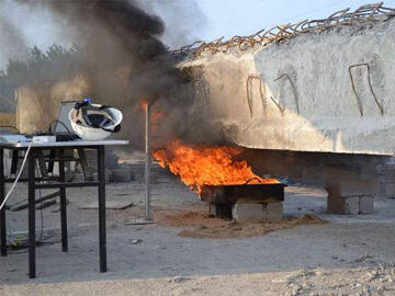 Укрепление мостов скоростных автомагистралей после пожара с помощью ткани из углеродного волокна