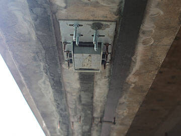 Предварительно напряженная ламинированная балка из углепластика