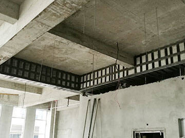 Армирование углеродным волокном при модификации зданий