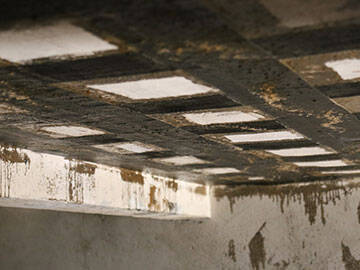 Модернизация корродированной железобетонной конструкции с использованием углеродного волокна