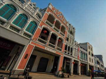 Укрепление опоры городской дороги Сямынь