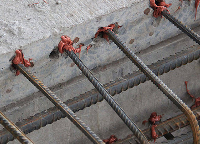 Уникальный эпоксидный состав для восстановления арматурных выпусков и тяжелых анкерных креплений