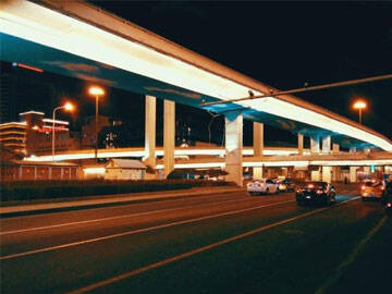 Армирование путепровода Гулоу предварительно напряженной угольной плитой